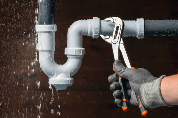 Professional Plumbing technician working in March Air Reserve Base, CA